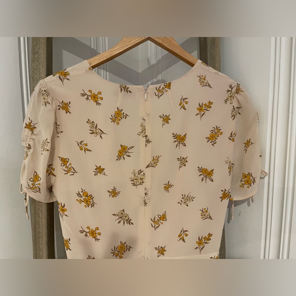 Madewell Field Bouquet Silk Wrap-Front Maxi Dress 4 - Picture 4 of 7